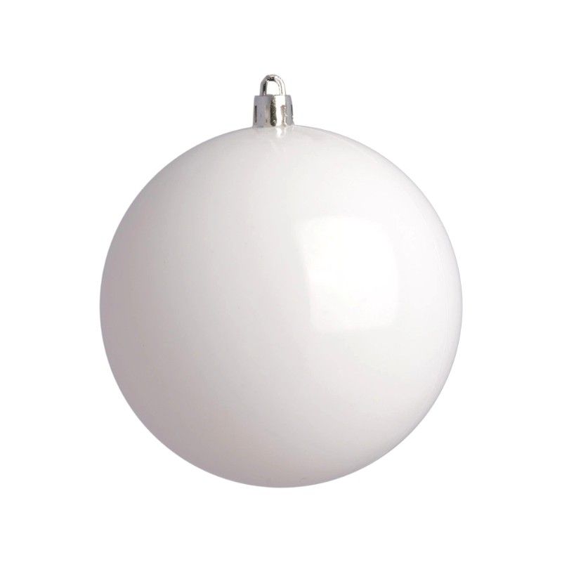 Χριστουγεννιάτικη μπάλα - 15cm - 1pc - 326147 - White