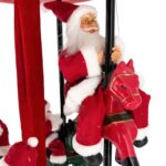 Διακόσμηση & Deco Σε Εορταστικό Πνεύμα Carousel Santa&Quot;S 60Cm Ask007300