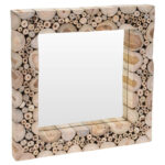 Διακοσμητικοί Καθρέφτες Mirror With Teak Frame 50Xh5Cm J11300870