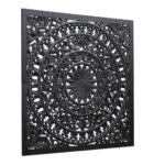 Διακοσμητικοί Πίνακες Ptmd Wall Panel Akoulina Black 120 Cm Set Of 4