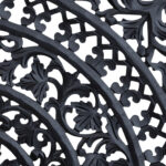 Διακοσμητικοί Πίνακες Ptmd Wall Panel Akoulina Black 120 Cm Set Of 4