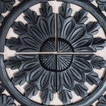 Διακοσμητικοί Πίνακες Ptmd Wall Panel Akoulina Black 120 Cm Set Of 4