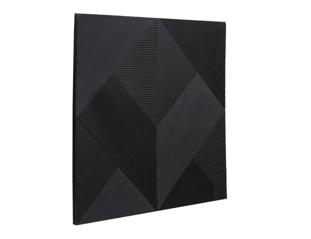 Διακοσμητικοί Πίνακες Ptmd Wall Panel Belinda Black 120 X 120 Cm