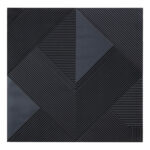 Διακοσμητικοί Πίνακες Ptmd Wall Panel Belinda Black 120 X 120 Cm