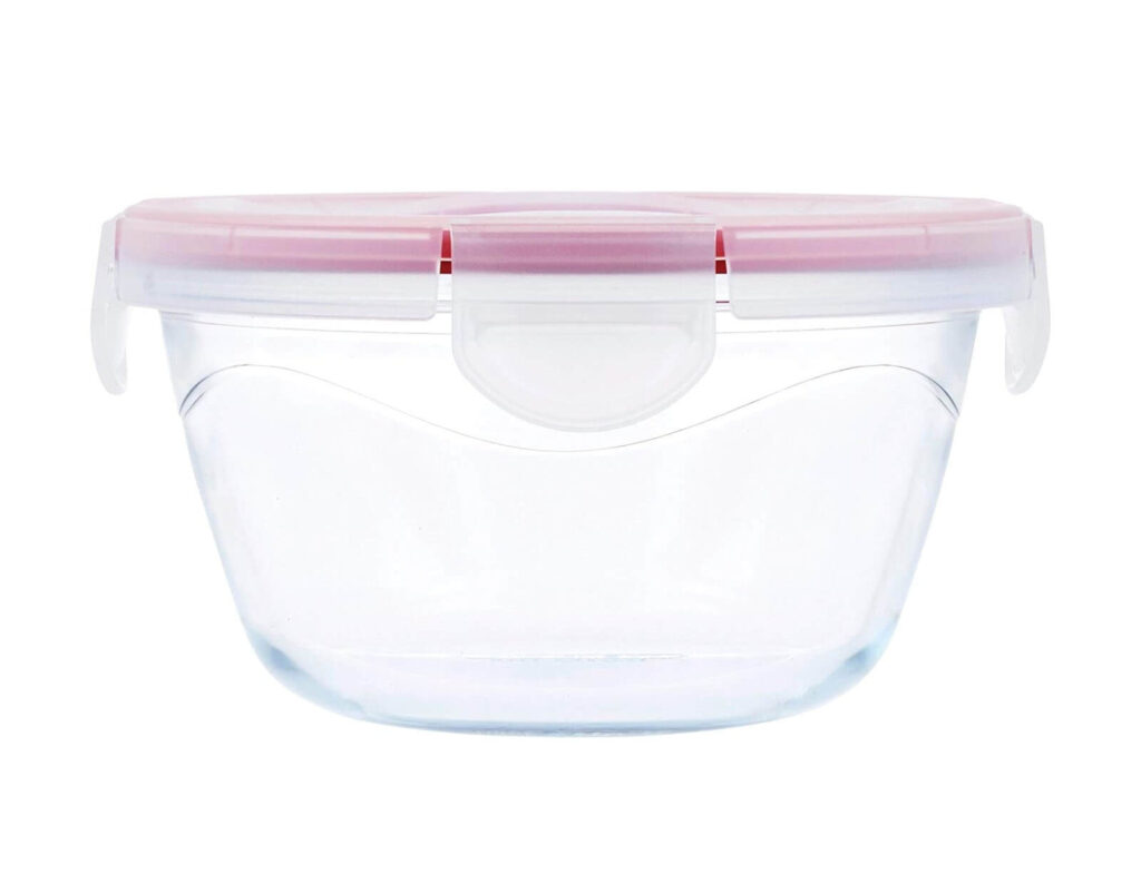 Δοχεία Φαγητού & Lunch Box Pyrex, Cook &Amp; Click Round Glass Food Container 0,7