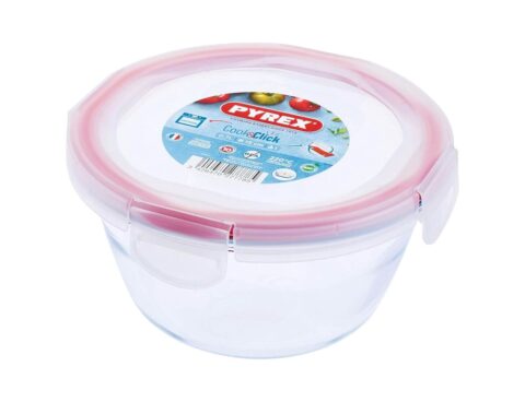 Δοχεία Φαγητού & Lunch Box Pyrex, Cook &Amp; Click Round Glass Food Container 0,7