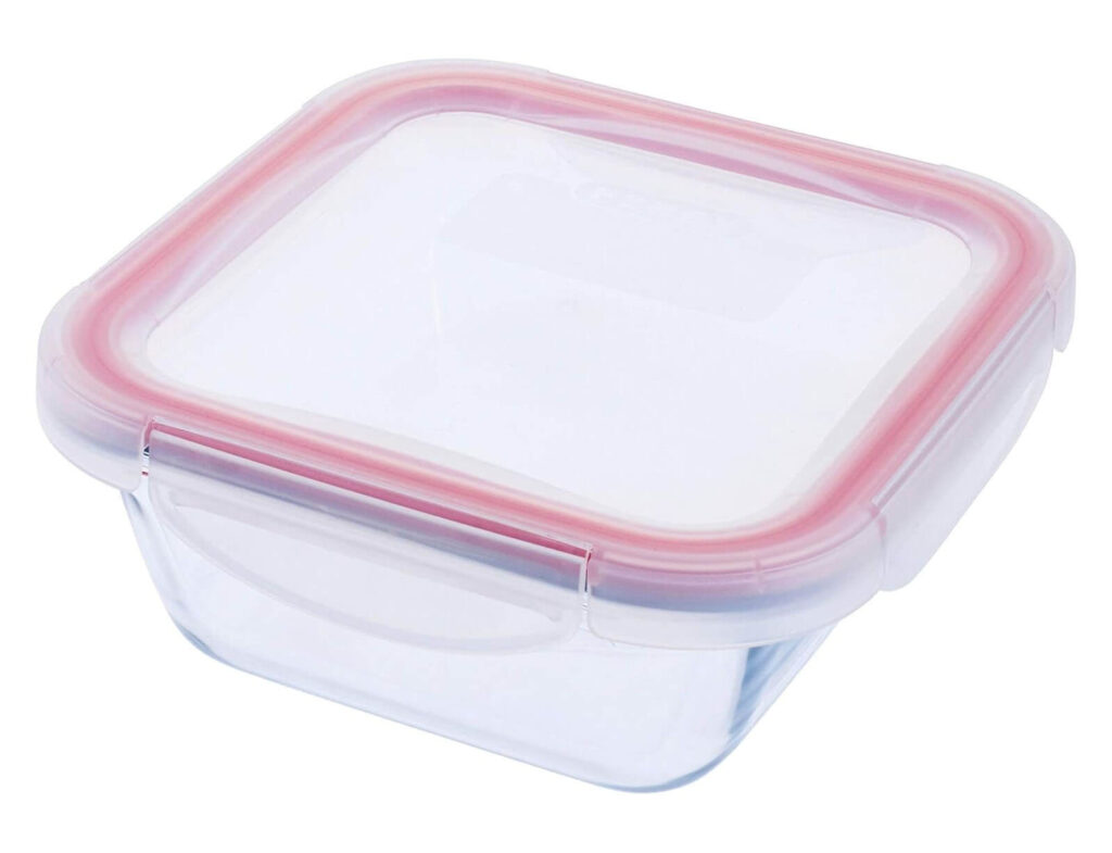 Δοχεία Φαγητού & Lunch Box Pyrex, Cook &Amp; Click Square Glass Food Container 0,