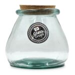 Δοχεία Τροφίμων Δοχειο Glass Drops Sac Me Πωμα Φελλου 1,5L 15Cm