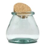 Δοχεία Τροφίμων Δοχειο Glass Drops Sac Me Πωμα Φελλου 1,5L 15Cm