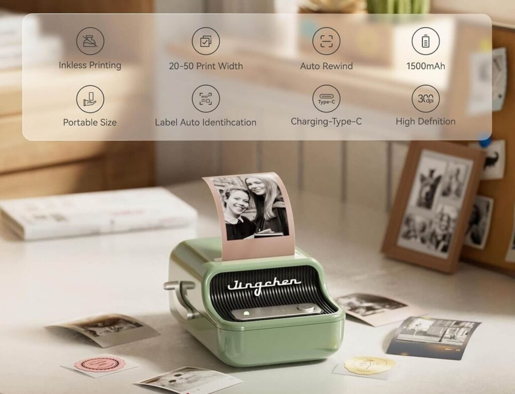 Εκτυπωτής Θερμικών Ετικετών Niimbot B21 Pro - Bluetooth - Green