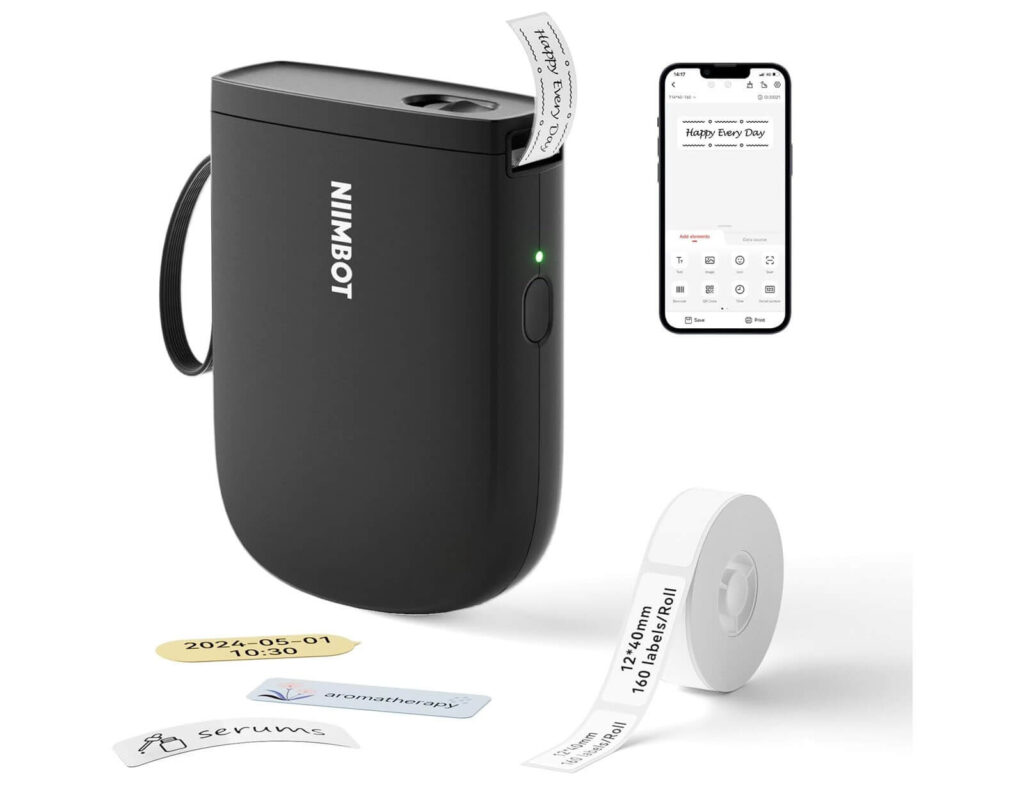 Εκτυπωτής Θερμικών Ετικετών Niimbot D11H - Bluetooth - Black