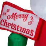 Εορταστική Διακόσμηση Μεγάλου Μεγέθους Inflatable Santa 125Cm