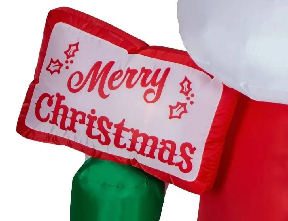 Εορταστική Διακόσμηση Μεγάλου Μεγέθους Inflatable Santa 125Cm