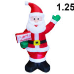 Εορταστική Διακόσμηση Μεγάλου Μεγέθους Inflatable Santa 125Cm