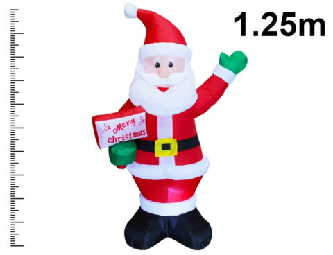 Εορταστική Διακόσμηση Μεγάλου Μεγέθους Inflatable Santa 125Cm