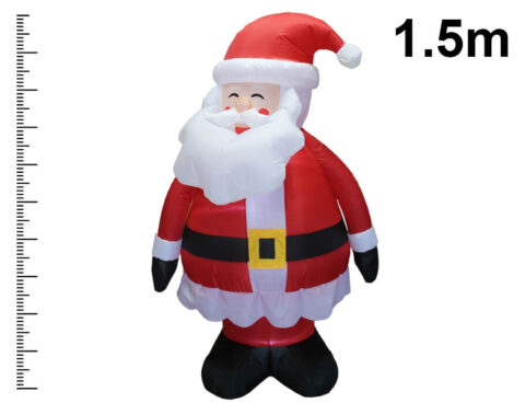 Εορταστική Διακόσμηση Μεγάλου Μεγέθους Inflatable Santa 150Cm