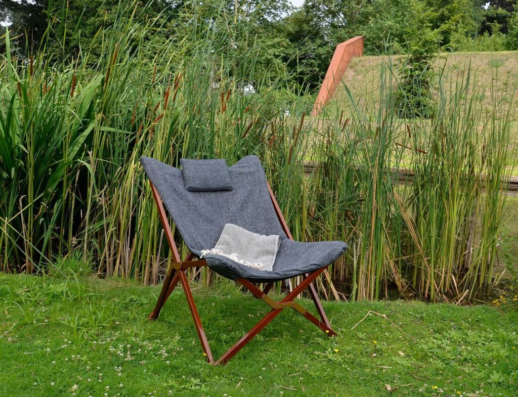 Έπιπλα Κήπου & Βεράντας Butterfly Chair Mixed Grey Lesli Living 42448