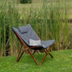 Έπιπλα Κήπου & Βεράντας Butterfly Chair Mixed Grey Lesli Living 42448