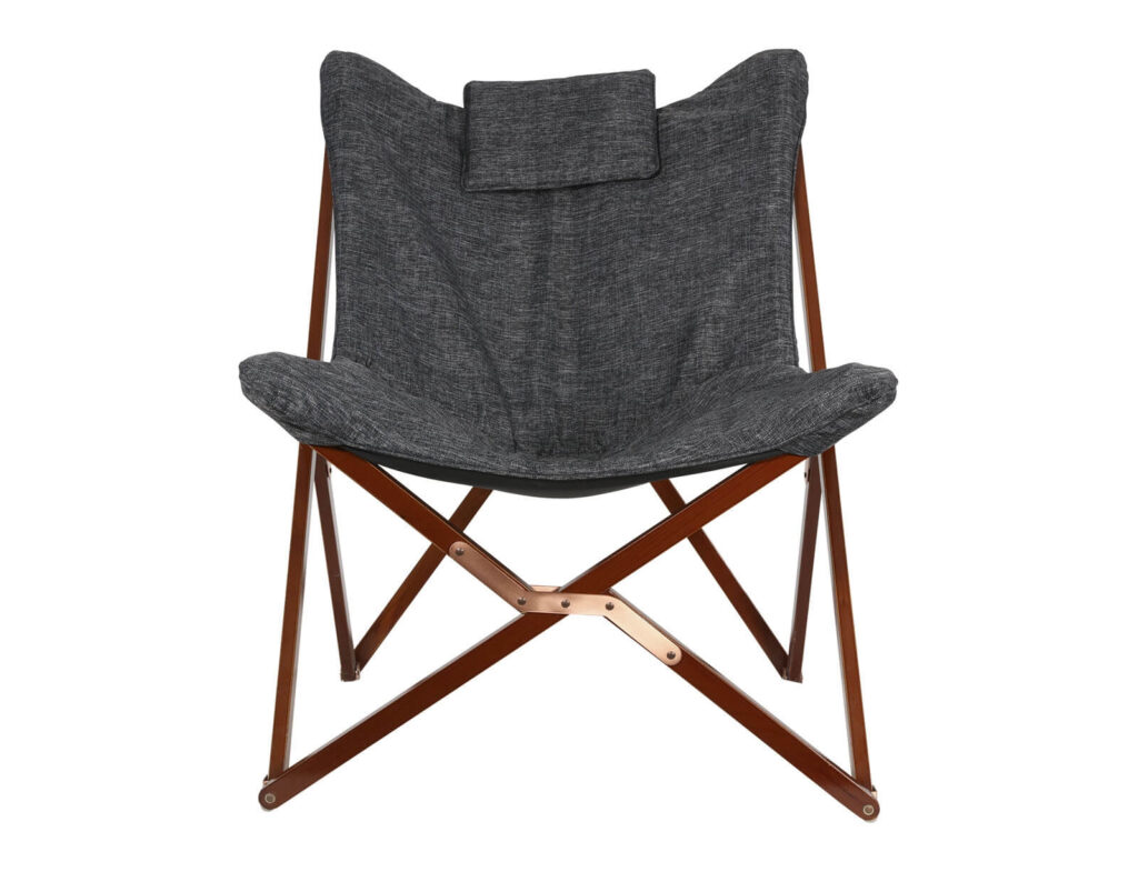 Έπιπλα Κήπου & Βεράντας Butterfly Chair Mixed Grey Lesli Living 42448