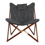 Έπιπλα Κήπου & Βεράντας Butterfly Chair Mixed Grey Lesli Living 42448