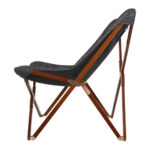 Έπιπλα Κήπου & Βεράντας Butterfly Chair Mixed Grey Lesli Living 42448