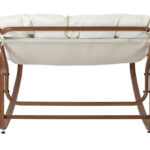 Έπιπλα Κήπου & Βεράντας Fauteuil A Bascule Miami Imitation Bois M1 Hdo7309