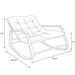 Έπιπλα Κήπου & Βεράντας Fauteuil A Bascule Miami M1 Hdo7248