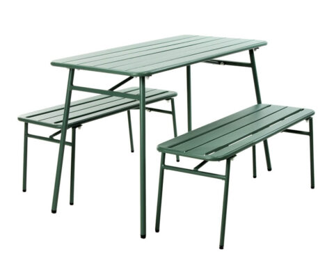 Έπιπλα Κήπου & Βεράντας Garden Furniture Set 3Pcs Gree X80000410