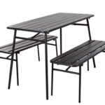 Έπιπλα Κήπου & Βεράντας Garden Furniture Set 3Pcs Grey X80000430