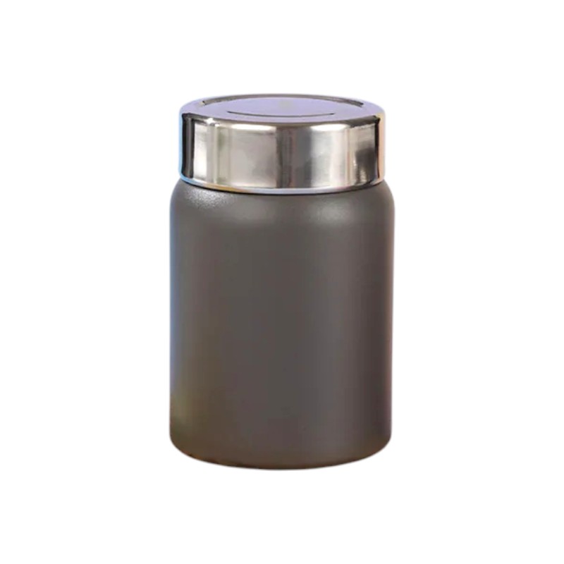 Φορητό παγούρι-θερμός - 220ml - 123798 - Grey
