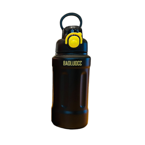 Φορητό παγούρι-θερμός - L8697 - 600ml - 541121 - Black