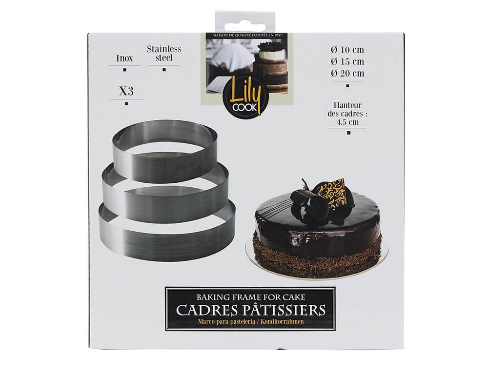Φόρμα Για Κεικ Cercle Patissier X3 M18 Kp5748