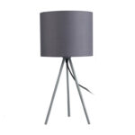 Φωτιστικά Επιδαπέδια & Επιτραπέζια Table Lamp 43Cm Grey Y03000080