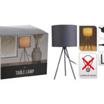 Φωτιστικά Επιδαπέδια & Επιτραπέζια Table Lamp 43Cm Grey Y03000080
