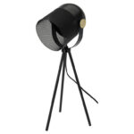 Φωτιστικά Επιδαπέδια & Επιτραπέζια Table Lamp Metal Black Y03000280