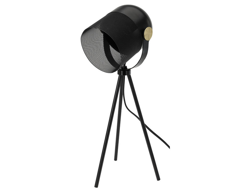 Φωτιστικά Επιδαπέδια & Επιτραπέζια Table Lamp Metal Black Y03000280