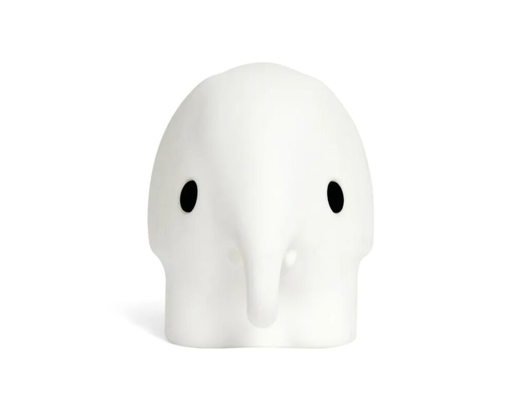 Φωτιστικά Μπαταρίας & Ηλιακά Elephant Lamp Bundle Of Light 15 Cm White