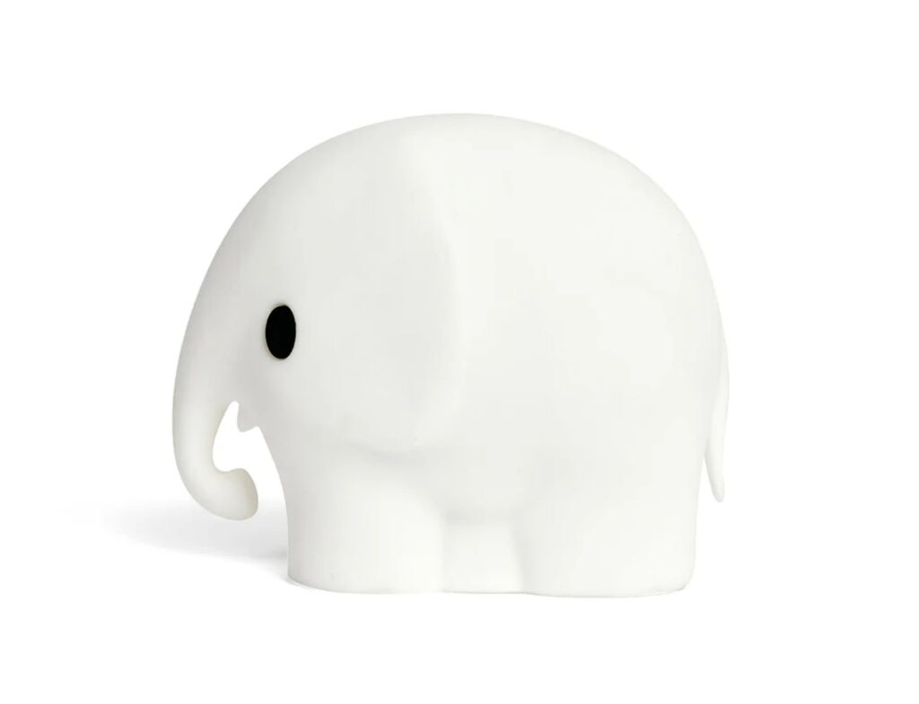 Φωτιστικά Μπαταρίας & Ηλιακά Elephant Lamp Bundle Of Light 15 Cm White