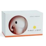 Φωτιστικά Μπαταρίας & Ηλιακά Elephant Lamp Bundle Of Light 15 Cm White