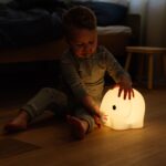 Φωτιστικά Μπαταρίας & Ηλιακά Elephant Lamp Bundle Of Light 15 Cm White