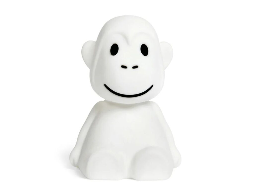 Φωτιστικά Μπαταρίας & Ηλιακά Monkey Lamp Bundle Of Light 15 Cm White