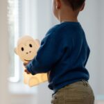Φωτιστικά Μπαταρίας & Ηλιακά Monkey Lamp Bundle Of Light 23 Cm White