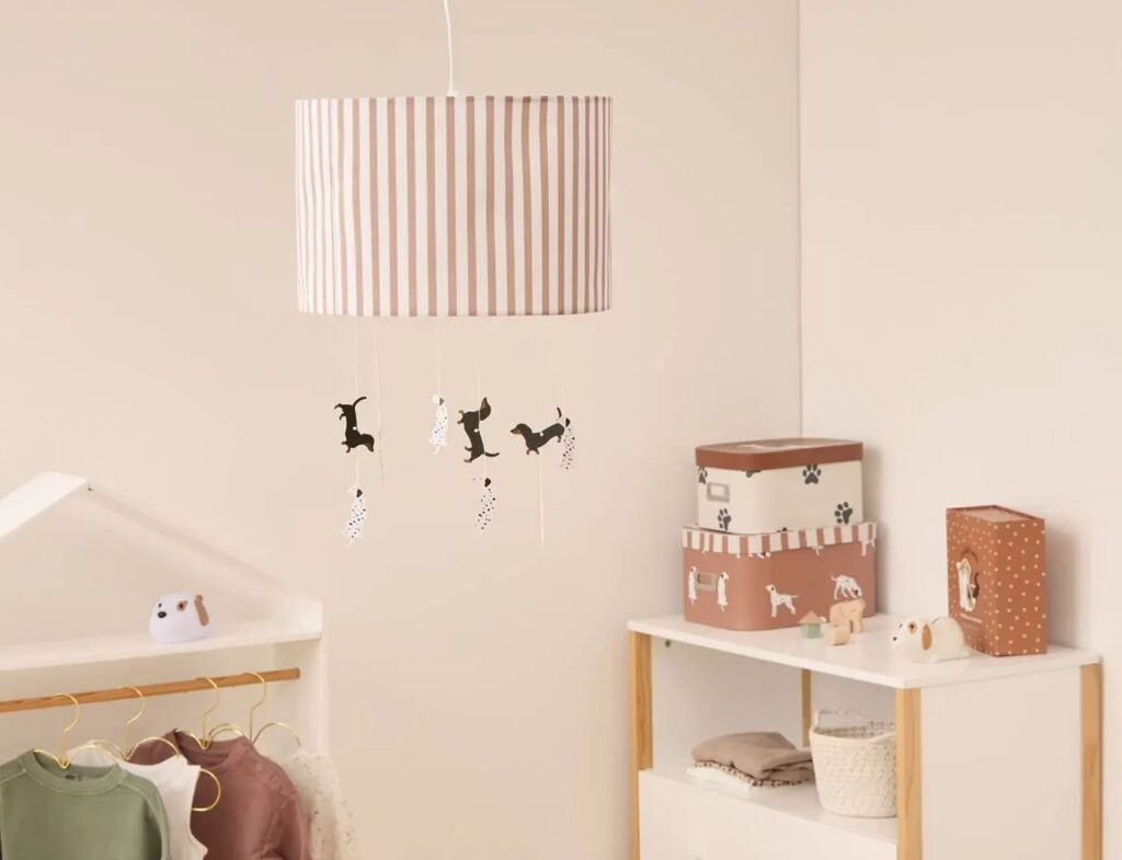 Φωτιστικά Οροφής Dog Hanging Lampshade Marque : Atmosphera_For_Kids