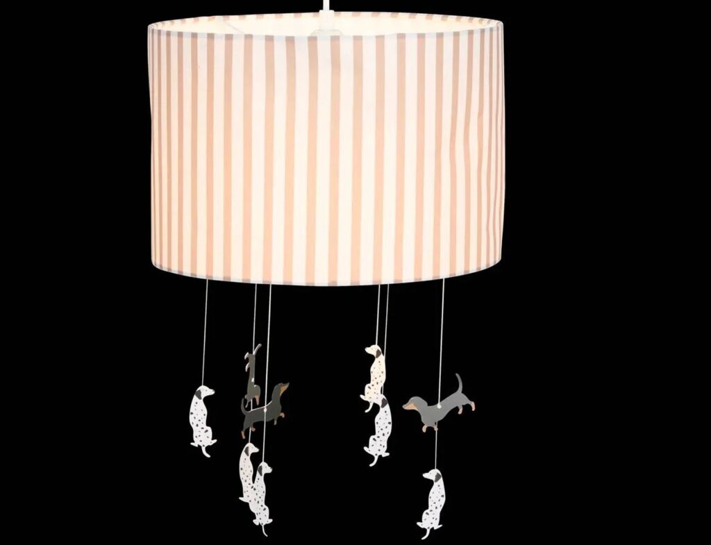 Φωτιστικά Οροφής Dog Hanging Lampshade Marque : Atmosphera_For_Kids