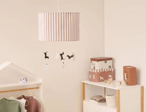 Φωτιστικά Οροφής Dog Hanging Lampshade Marque : Atmosphera_For_Kids