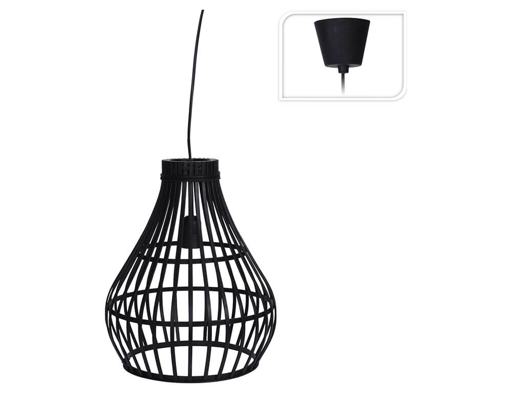 Φωτιστικά Οροφής Lamp H&Amp;S Collection Bamboo 32X39 Cm Hz1200800
