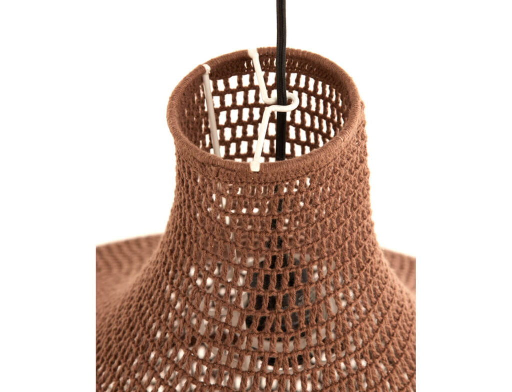 Φωτιστικά Οροφής Light &Amp; Living Pendant Lamp Shade Viggo Brown 60 C