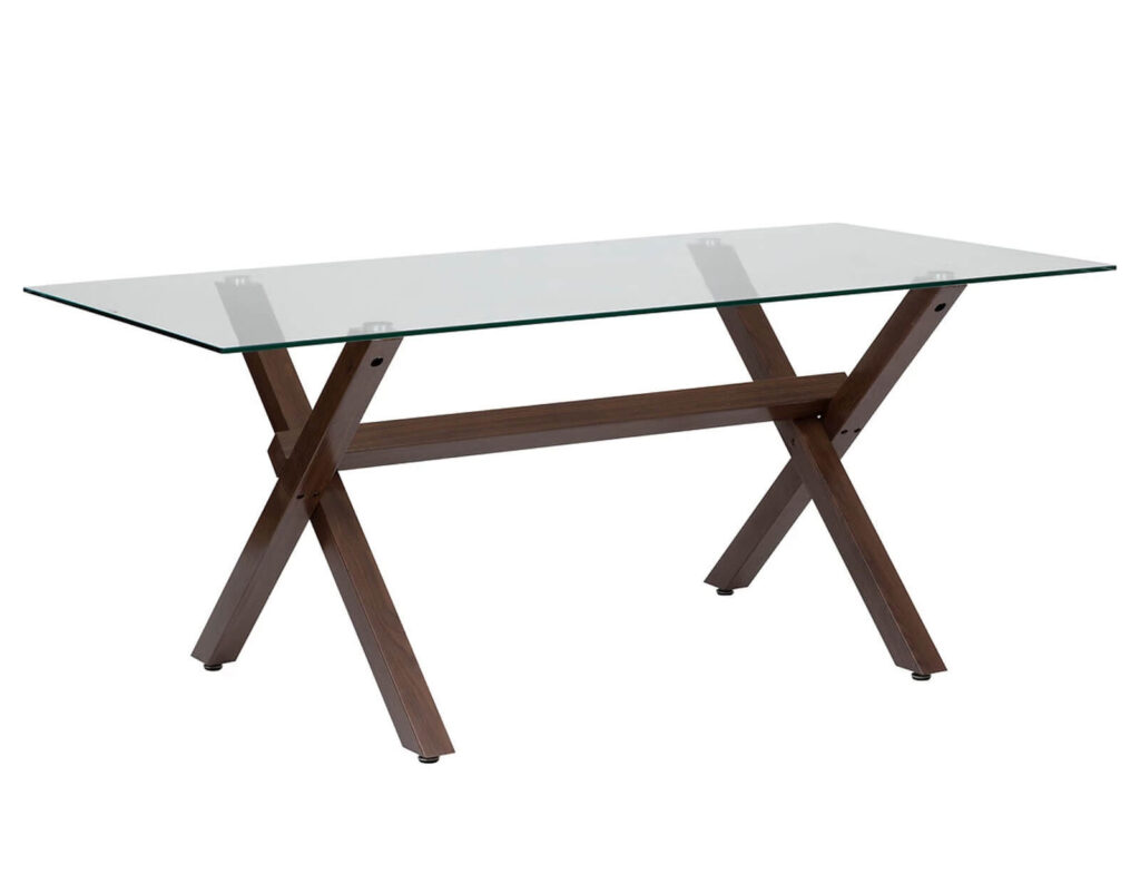Γυάλινο Τραπέζι Jorel Atmosphera - 180X90X74.5Cm