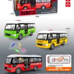Ηλεκτρονικό λεωφορείο με φωτισμό & ήχο - YM-9907B - 917326