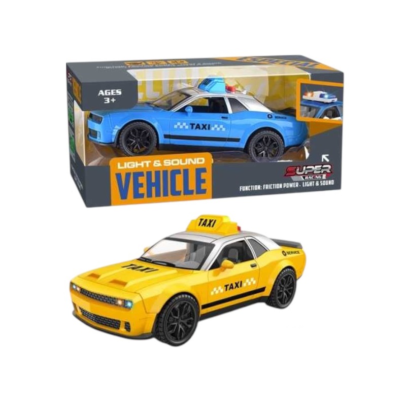Ηλεκτρονικό Taxi με ήχο - YM-9912B - 917327